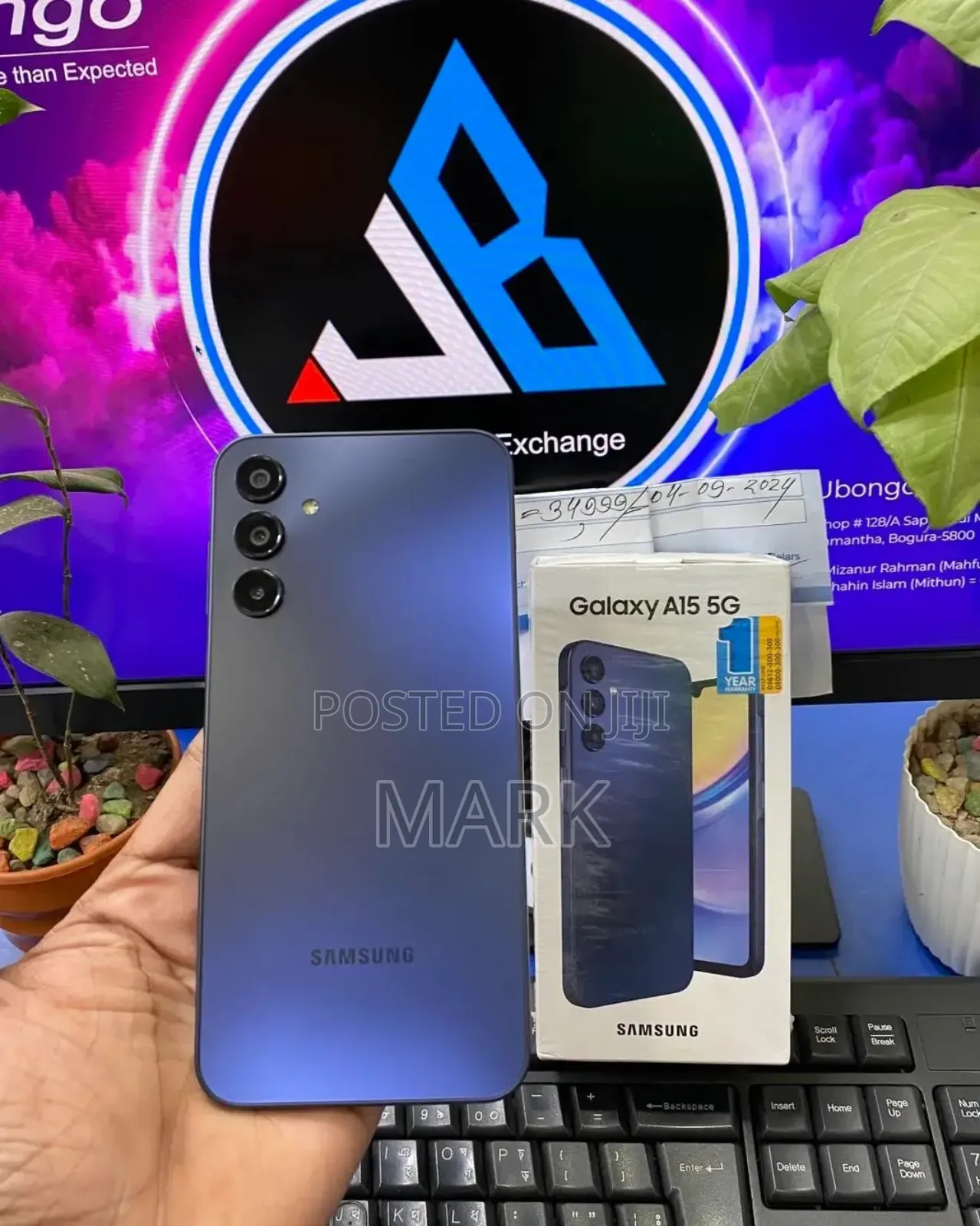New Samsung Galaxy A15 5G 256 GB Black