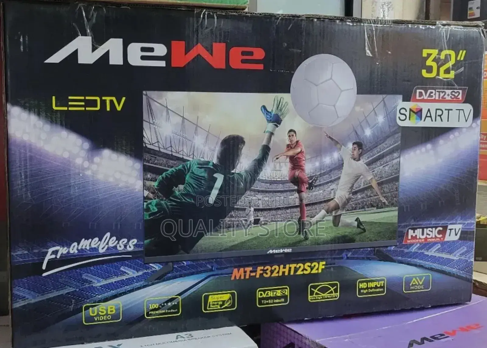 Mewe 32-Inch Smart Tv Mt-F32ht2s2f