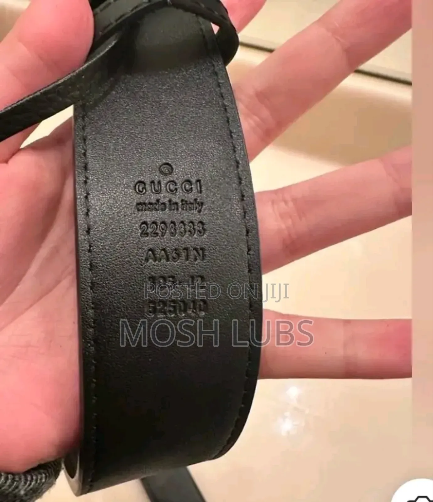 Gucci Double Sided Leather Belt