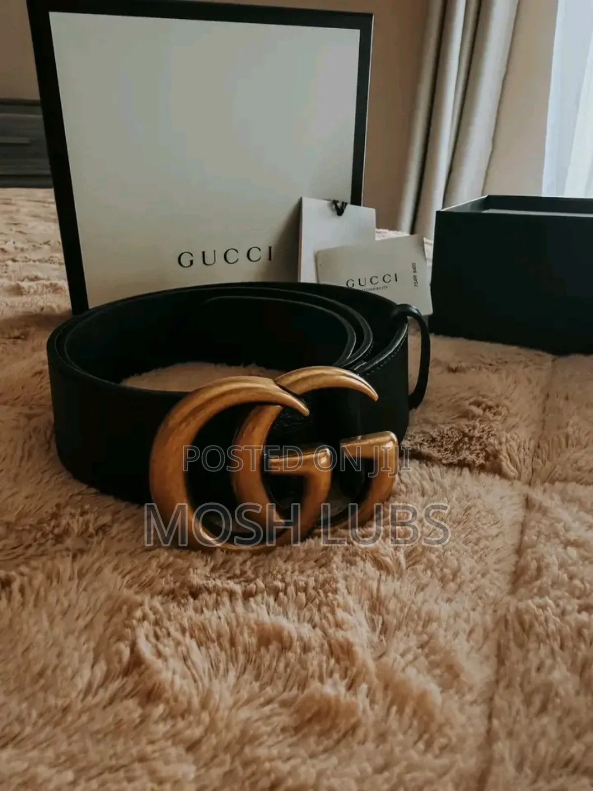 Gucci Double Sided Leather Belt