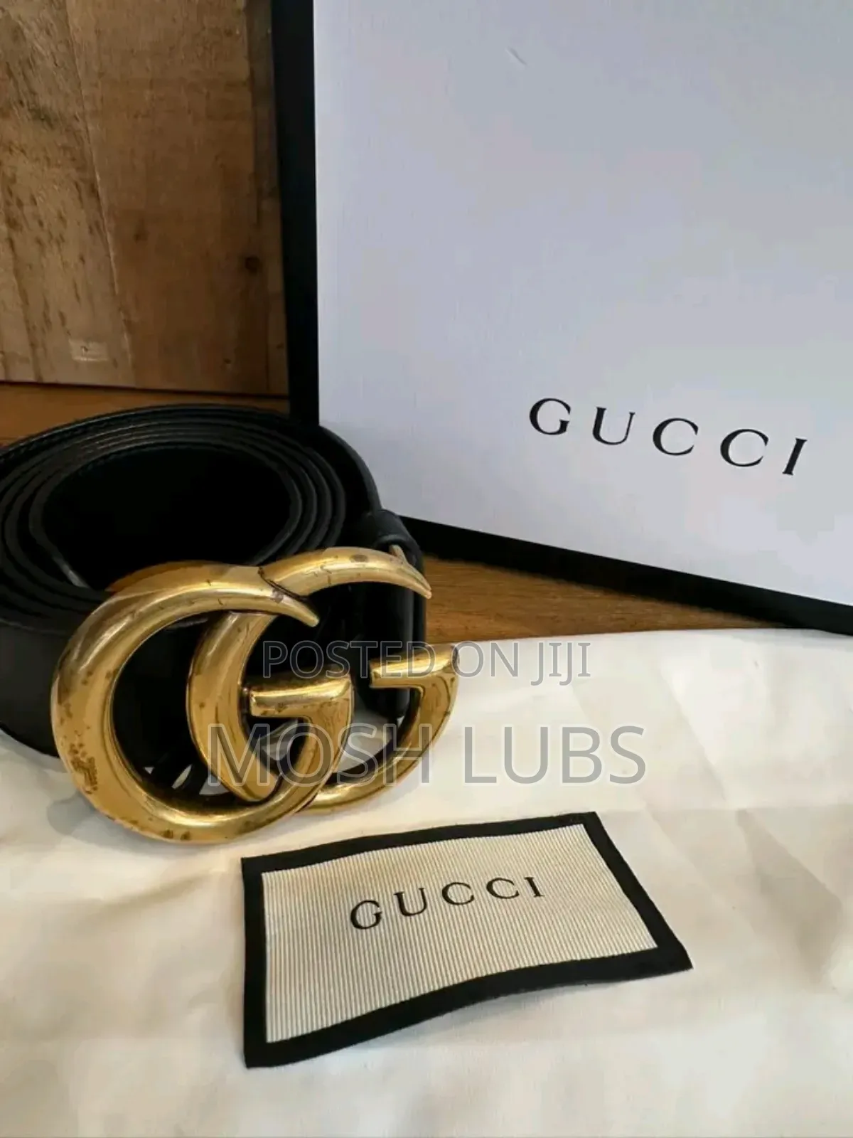 Gucci Double Sided Leather Belt