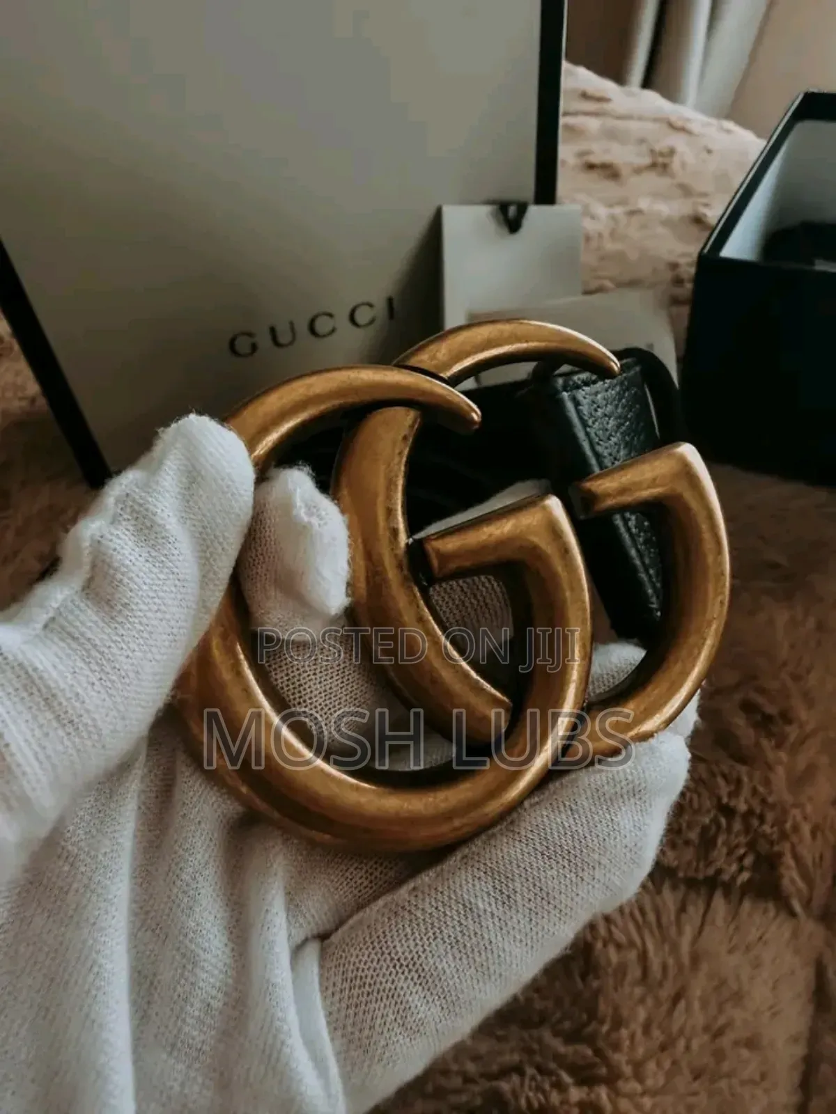 Gucci Double Sided Leather Belt