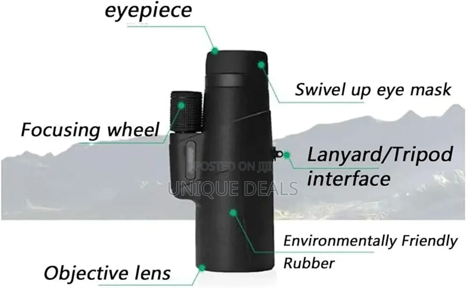 Monocular Telescope Monoculars for Adults 8 Times/10 Times