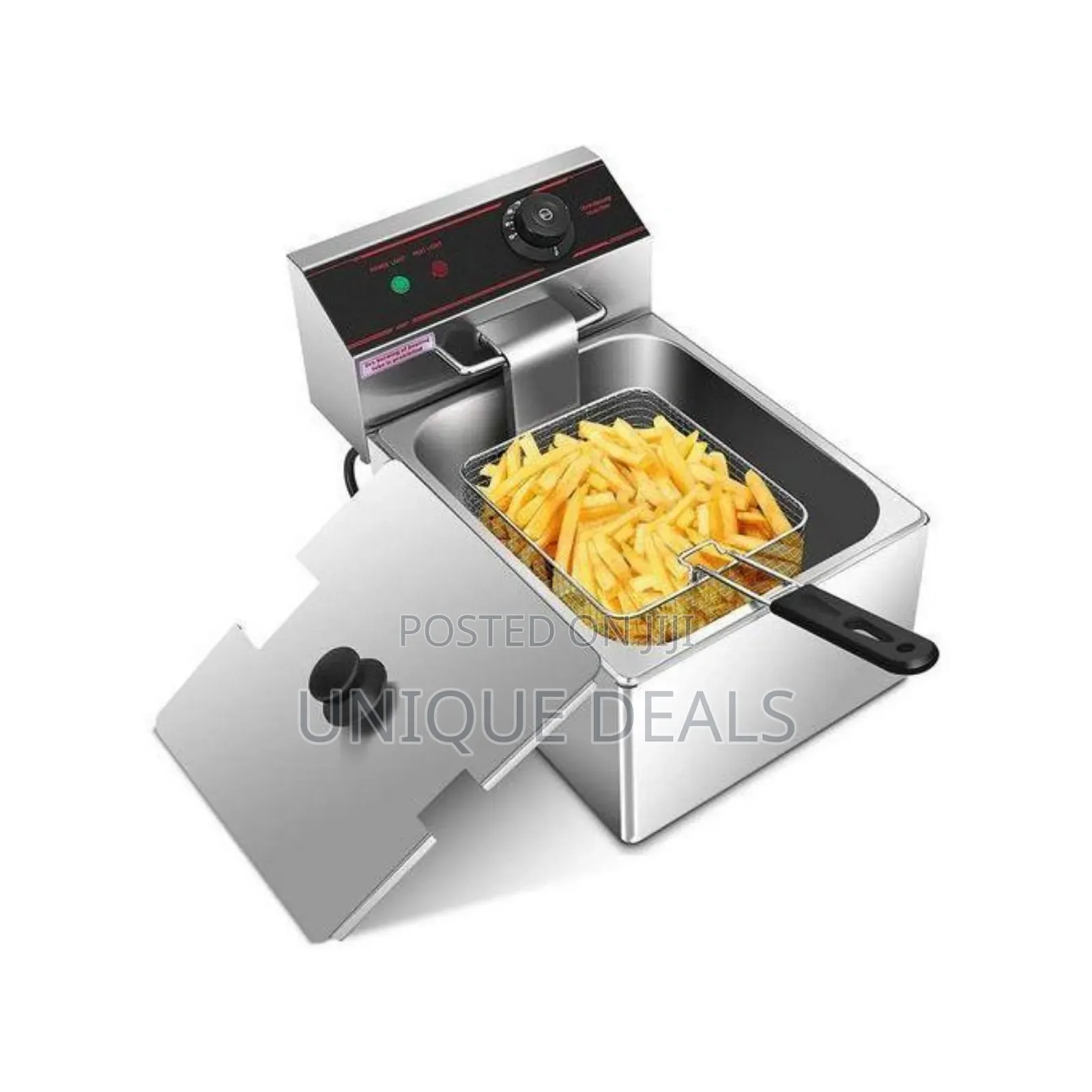 6l Single Deep Fryer – Stainless Steel