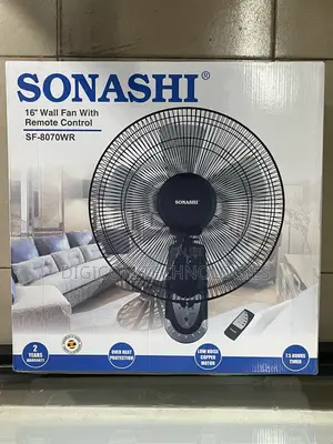Sonashi Wall/Stand Fan With Remote
