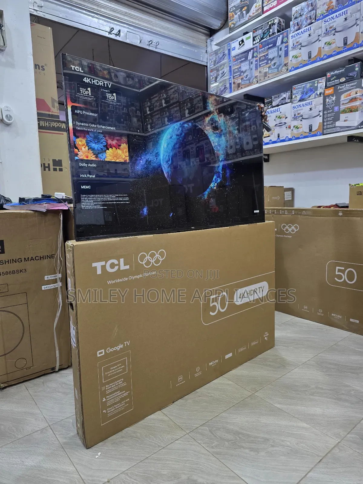 50v655 TCL 50inches Uhd- Andriod Google Smart at 20% Discount Price