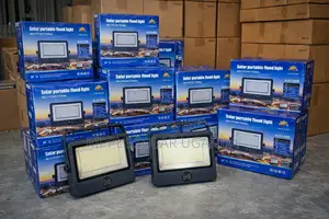 200w Solar Portable Flood Light Rechargeable Outdoor Lamp