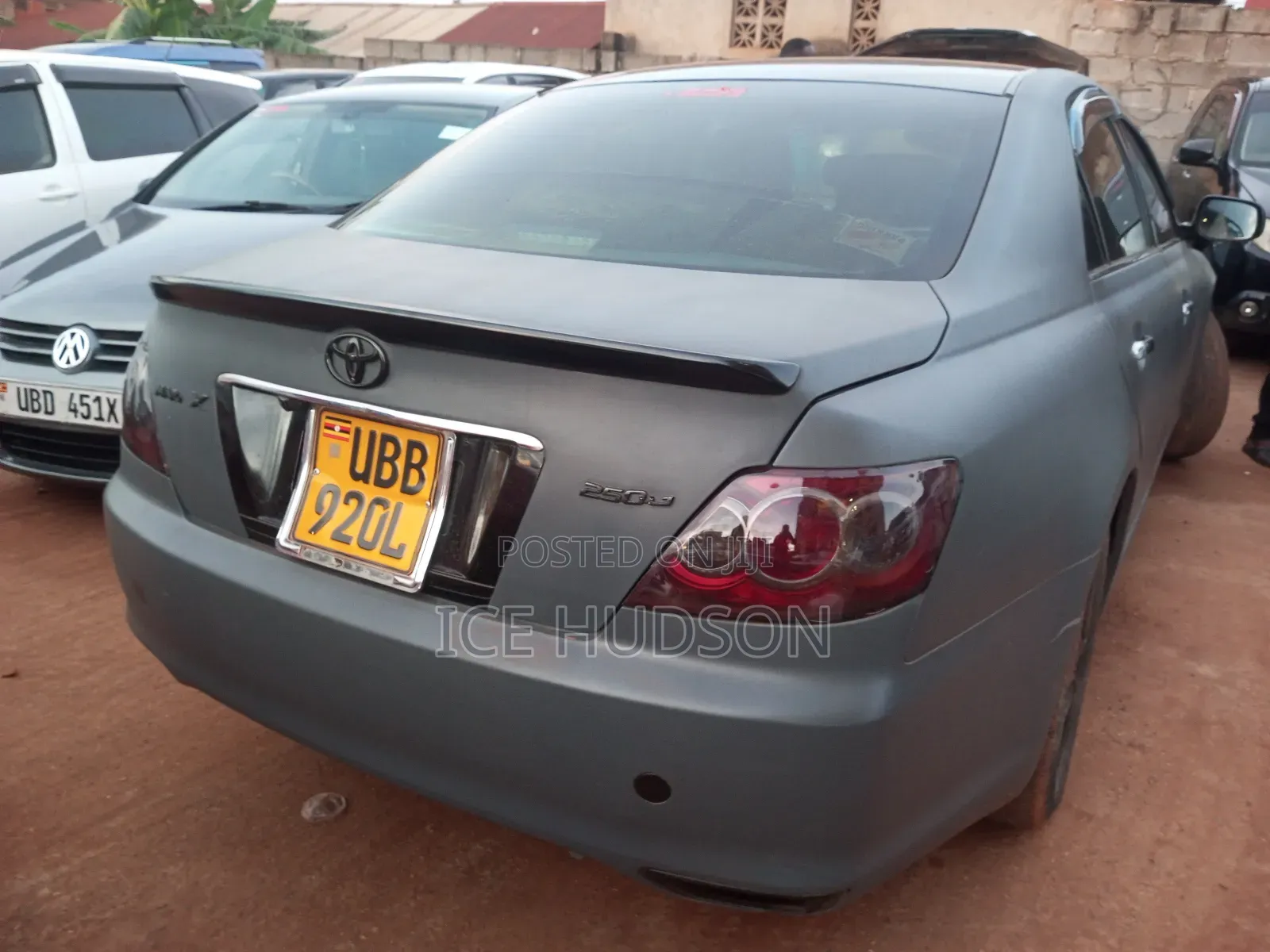 Toyota Mark X 2005 Matt Black