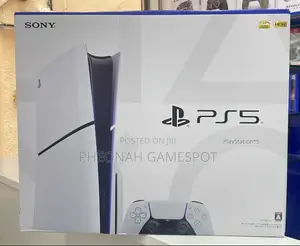 Playstation 5 Slim Disc Version Brand New, No Dust From Kawempe.