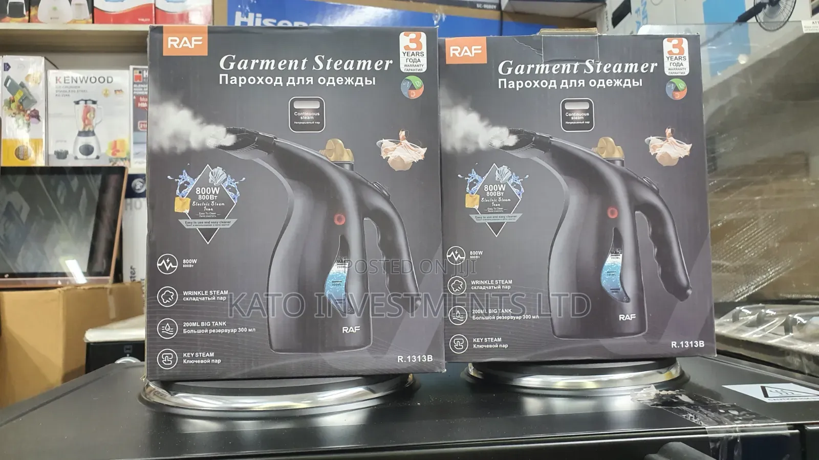 Raf Garment Steamer 800w With 3 Years Warranty