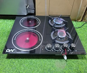 Double Digital Hob. Infrared Gas Hob Double