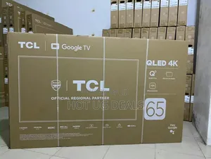 TCL 65 Inch Uhd Qled Gaming in Dolby Vision Smart Tv - Black