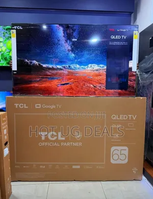 TCL 65 Inch Uhd Qled Gaming in Dolby Vision Smart Tv - Black