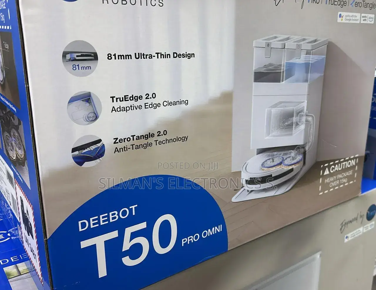 Ecovacs Deebot T50 Pro Omni Robot Vacuum Cleaner
