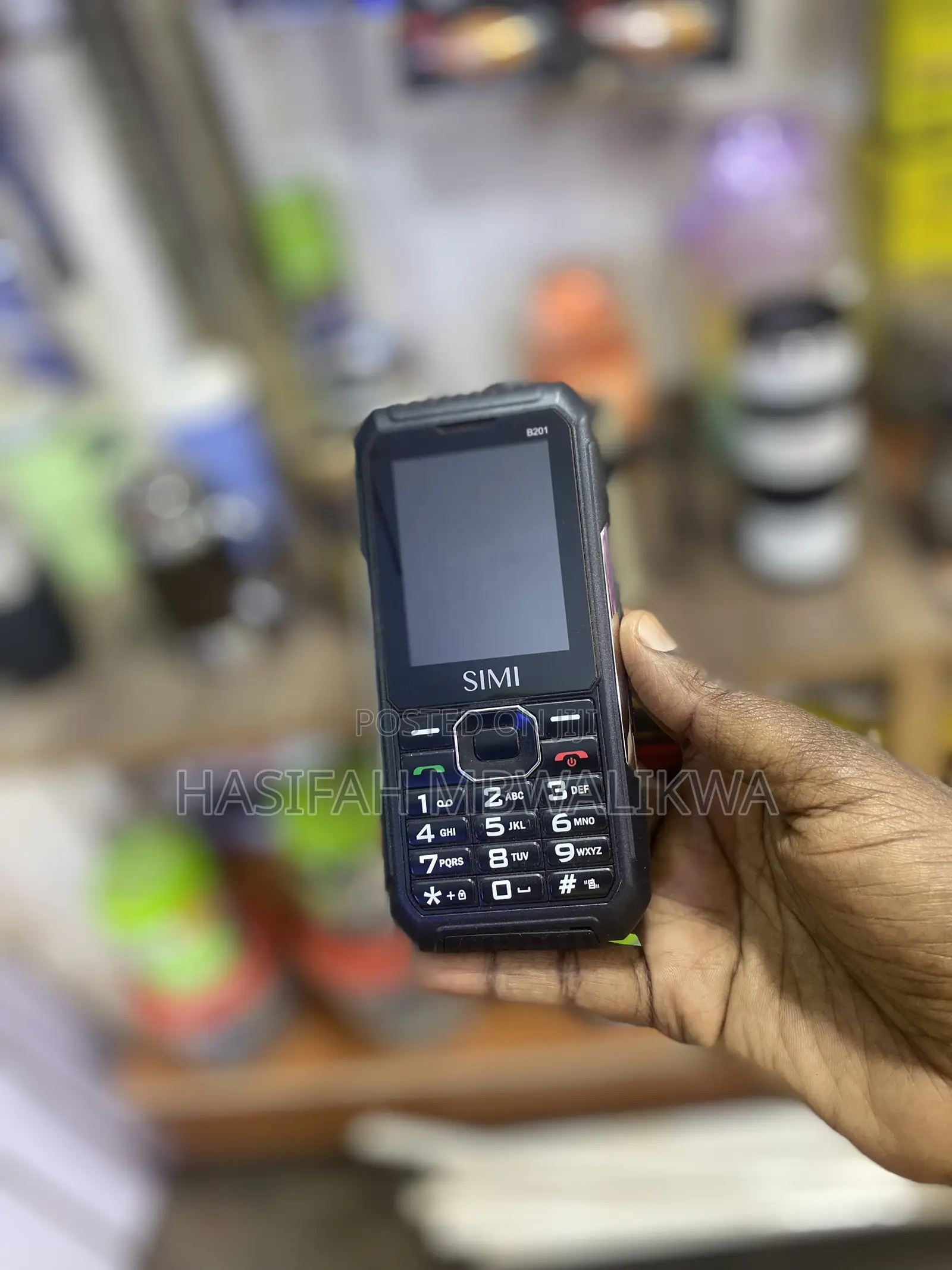 New Mobile Phone Black