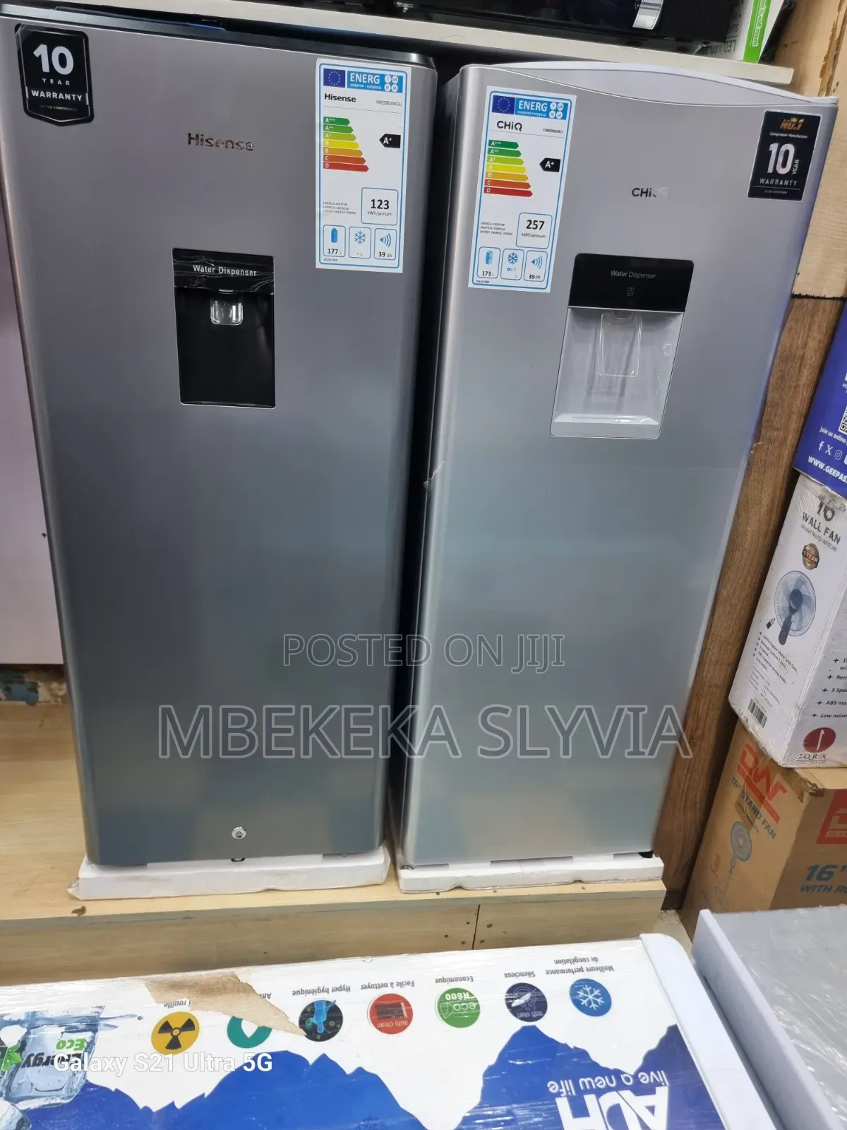 229litres Chiq Fridge/ Chiq Refrigerator With Water Dispenser