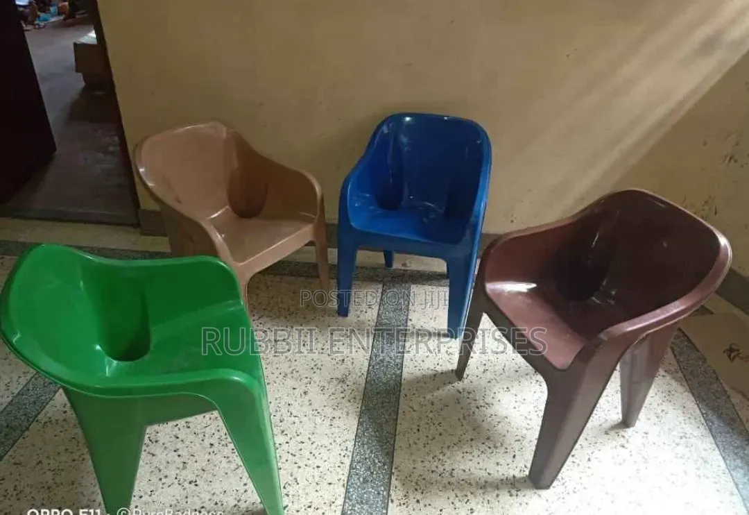 Stackable Plastic Armchairs