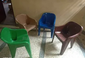 Stackable Plastic Armchairs