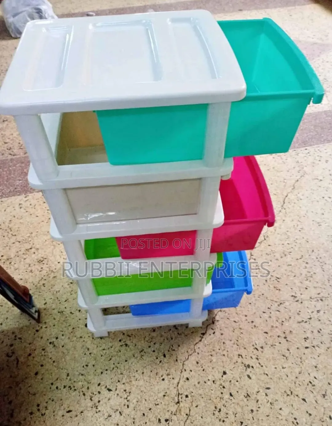 Plastic Storage Cabinet 5 Layer ~ Multi Color
