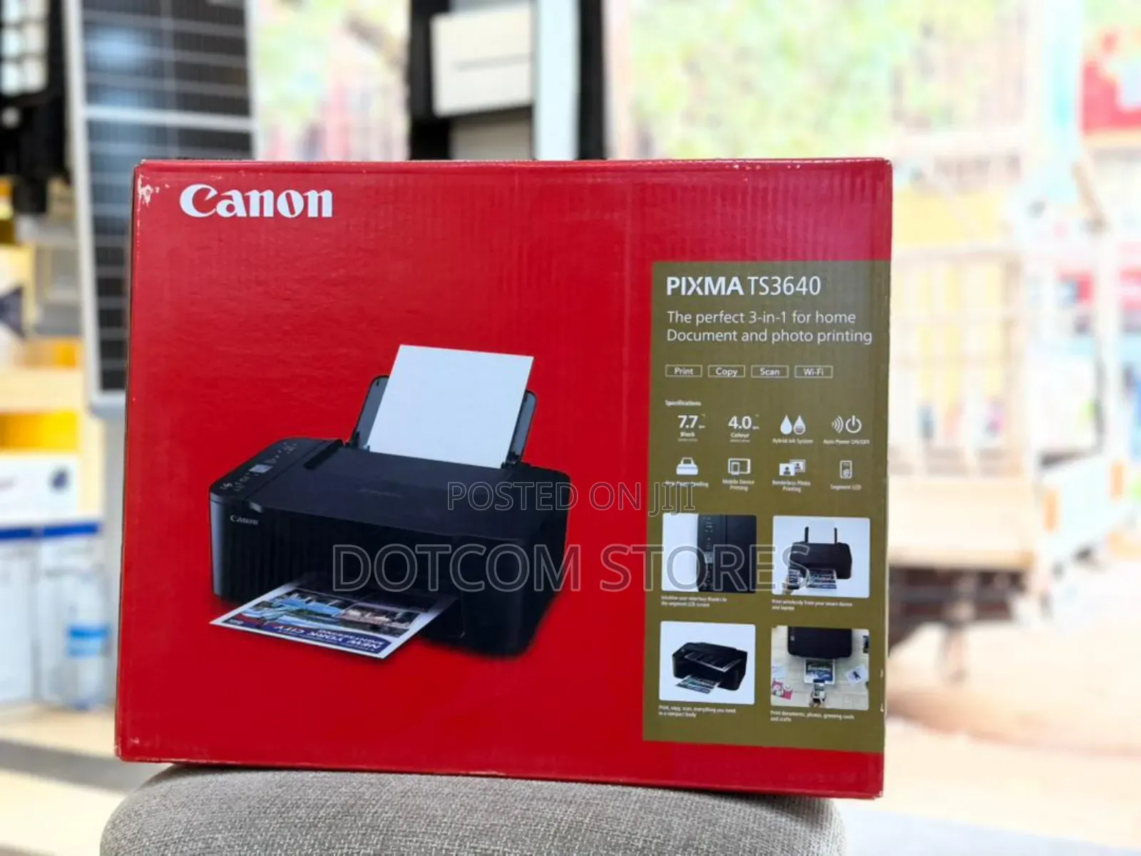 Canon Pixma Ts3640 3-in-1 Printer,