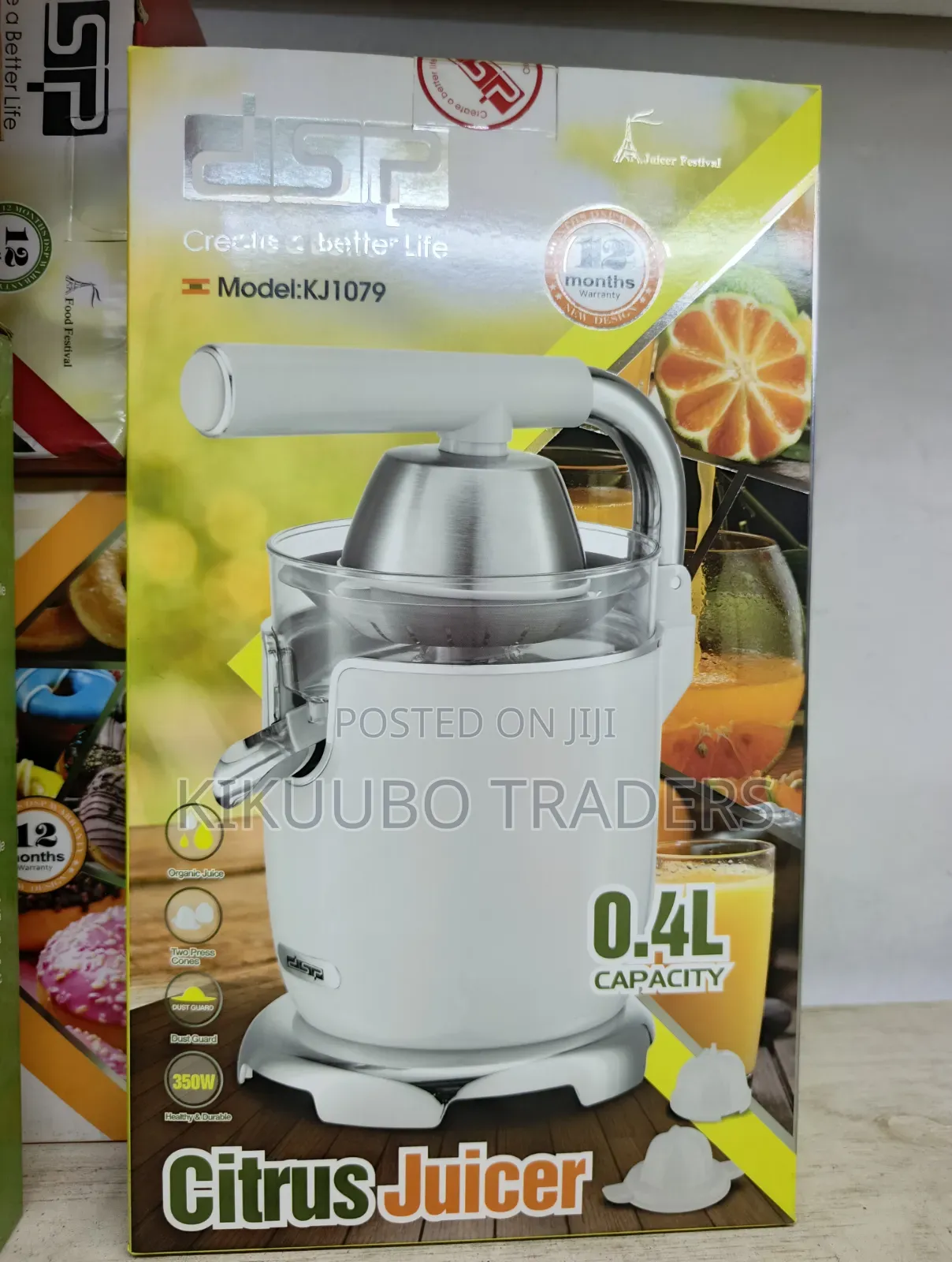 350w Electric Citrus Juicer With Lever
