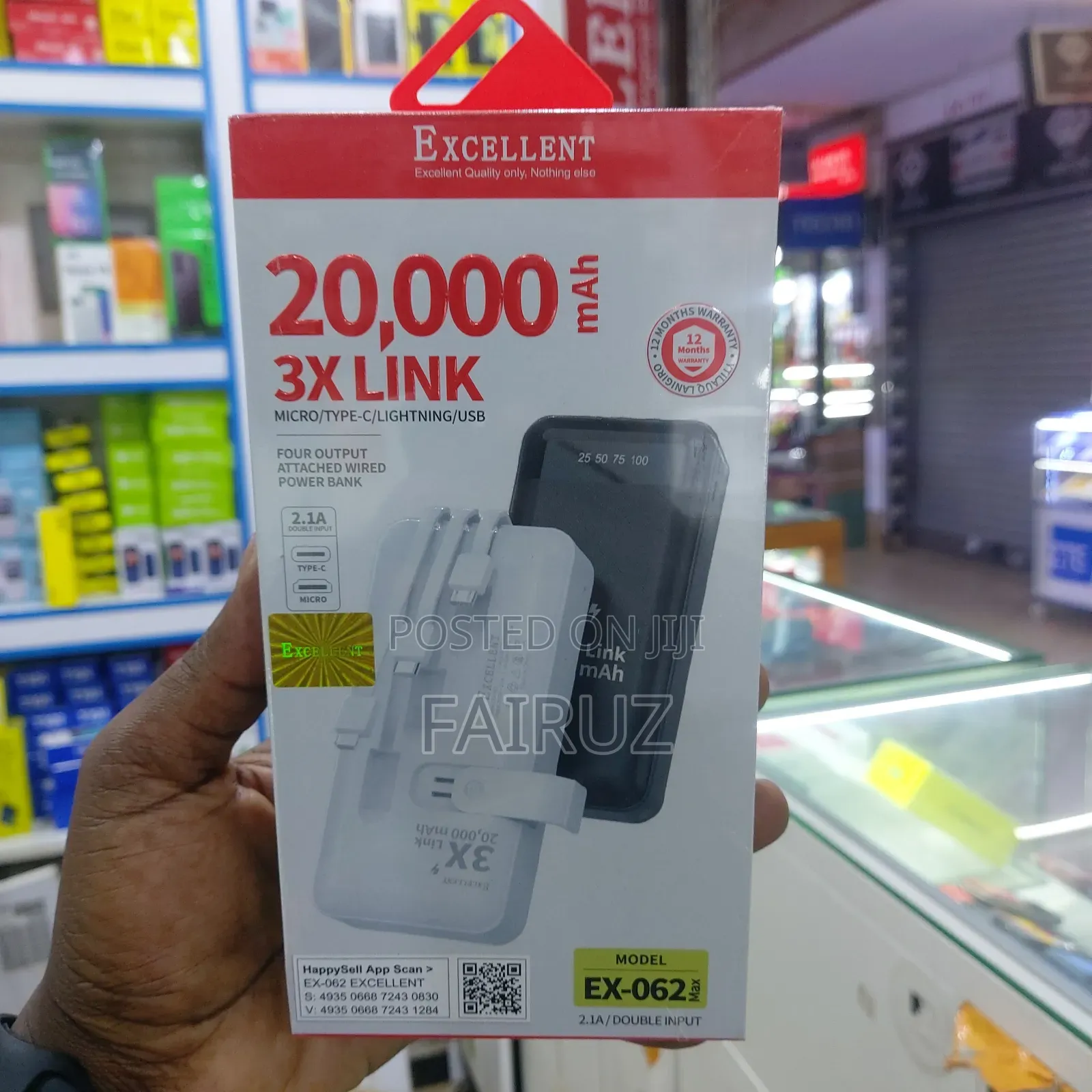 20000mah Excellent 3x Link Power Bank