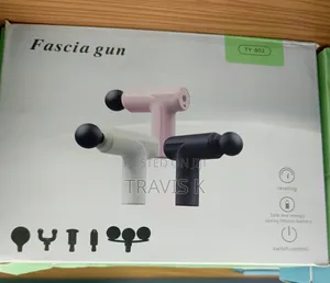 Fascia Gun Used for Deep Tissue Massage and Muscle Relaxation