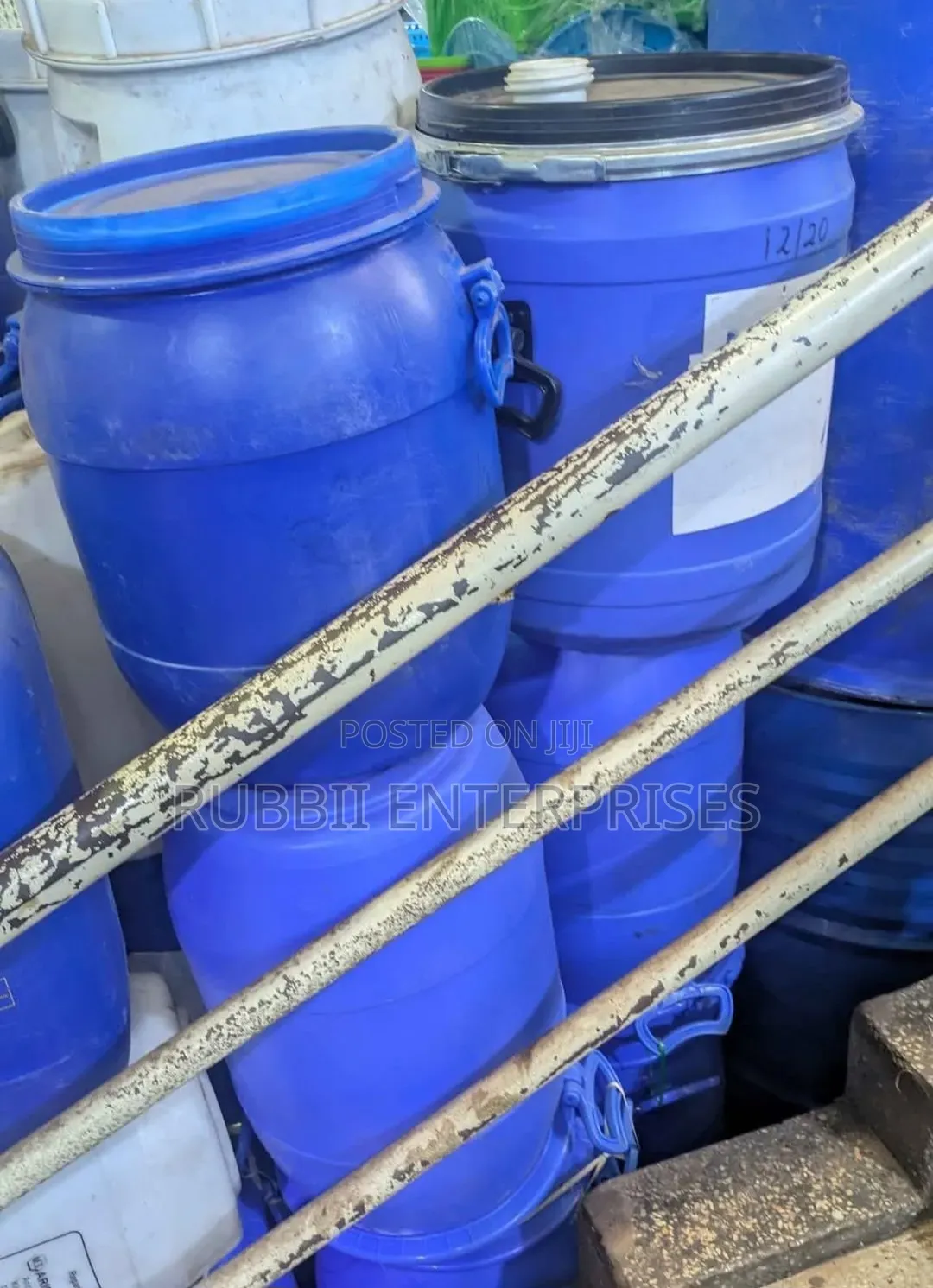 Empty Chemical Drums 30l