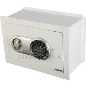 Electronic Digital Safe - Dual Entry Lock Box With 2 Override Keys