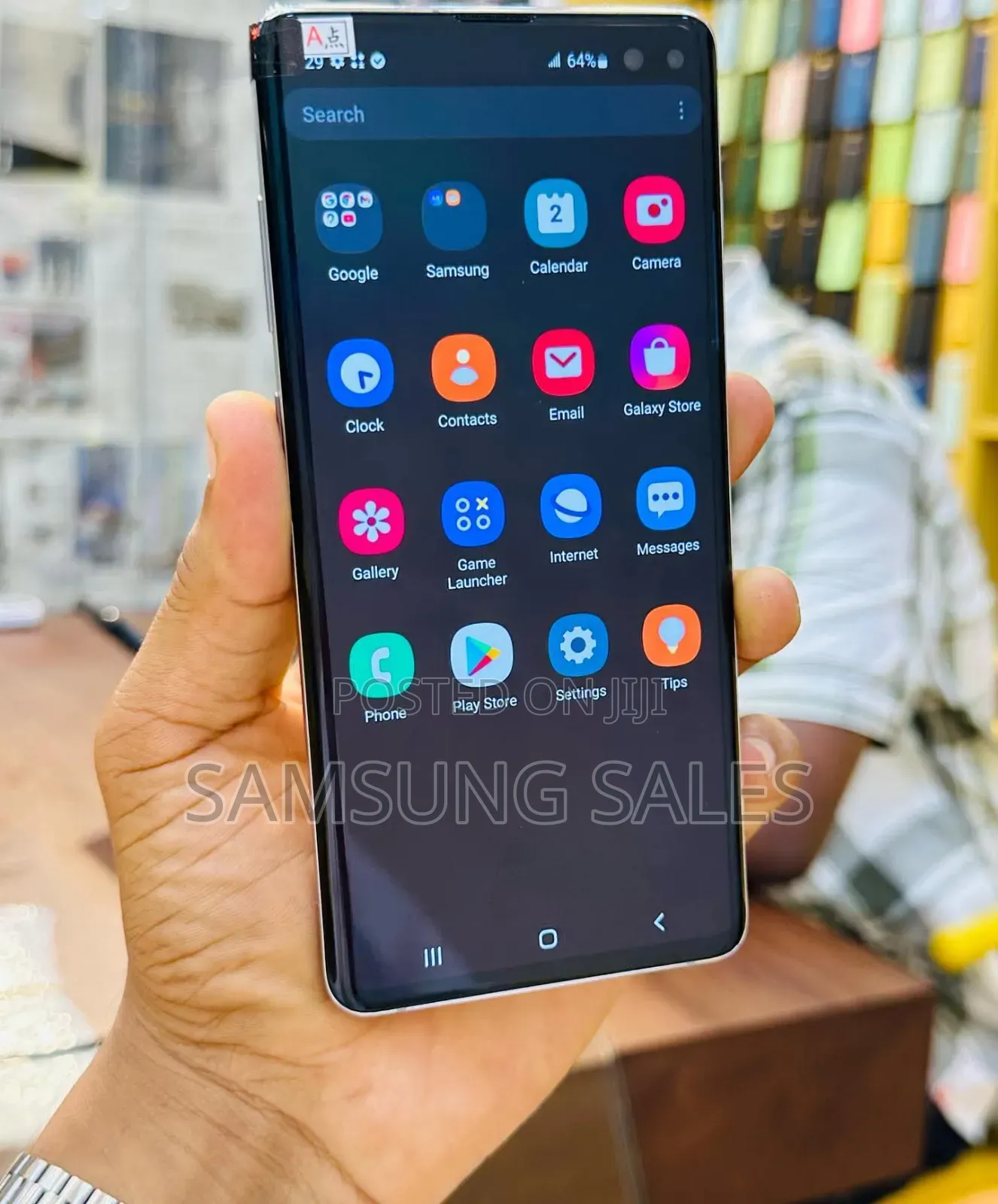 New Samsung Galaxy S10 Plus 128 GB Blue