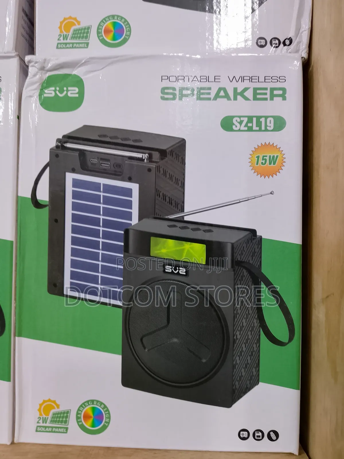 Sv2 Portable Wireless Speaker (Model Sz-L19).