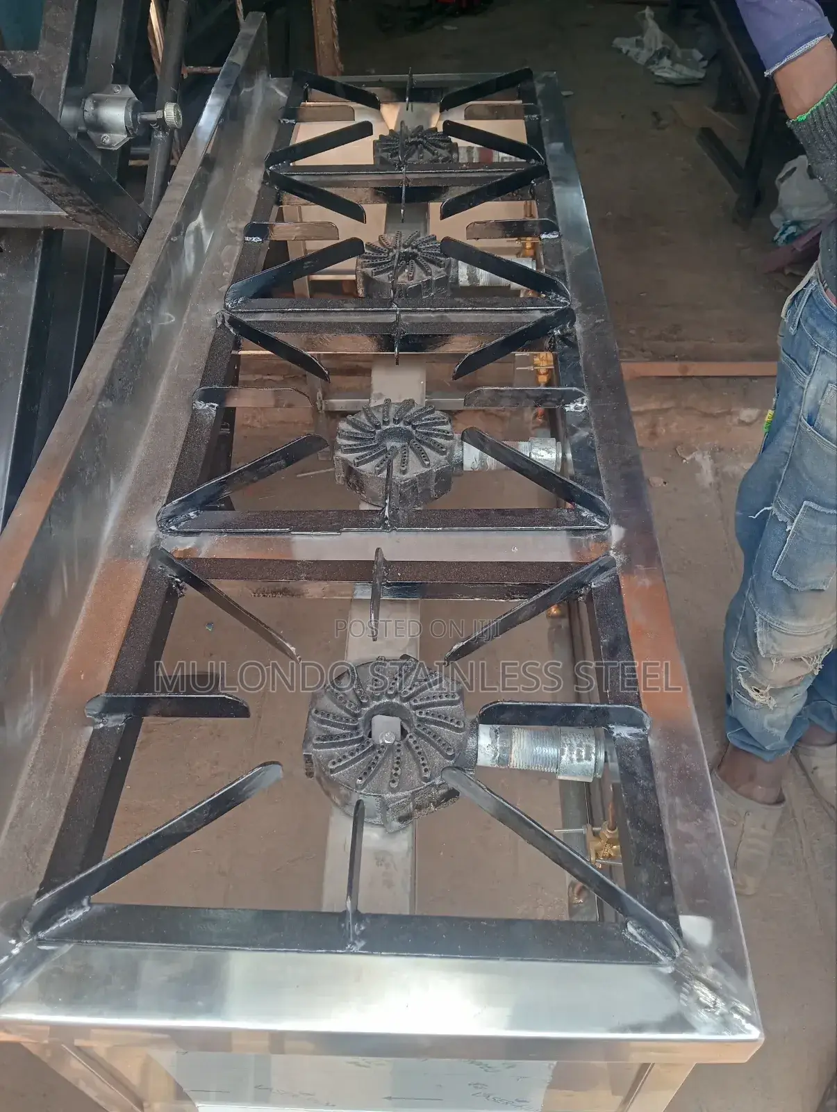 Commercial Gas Stove Burner Four Burner