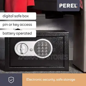 Electronic Safety Box for Money and Valuable Docs