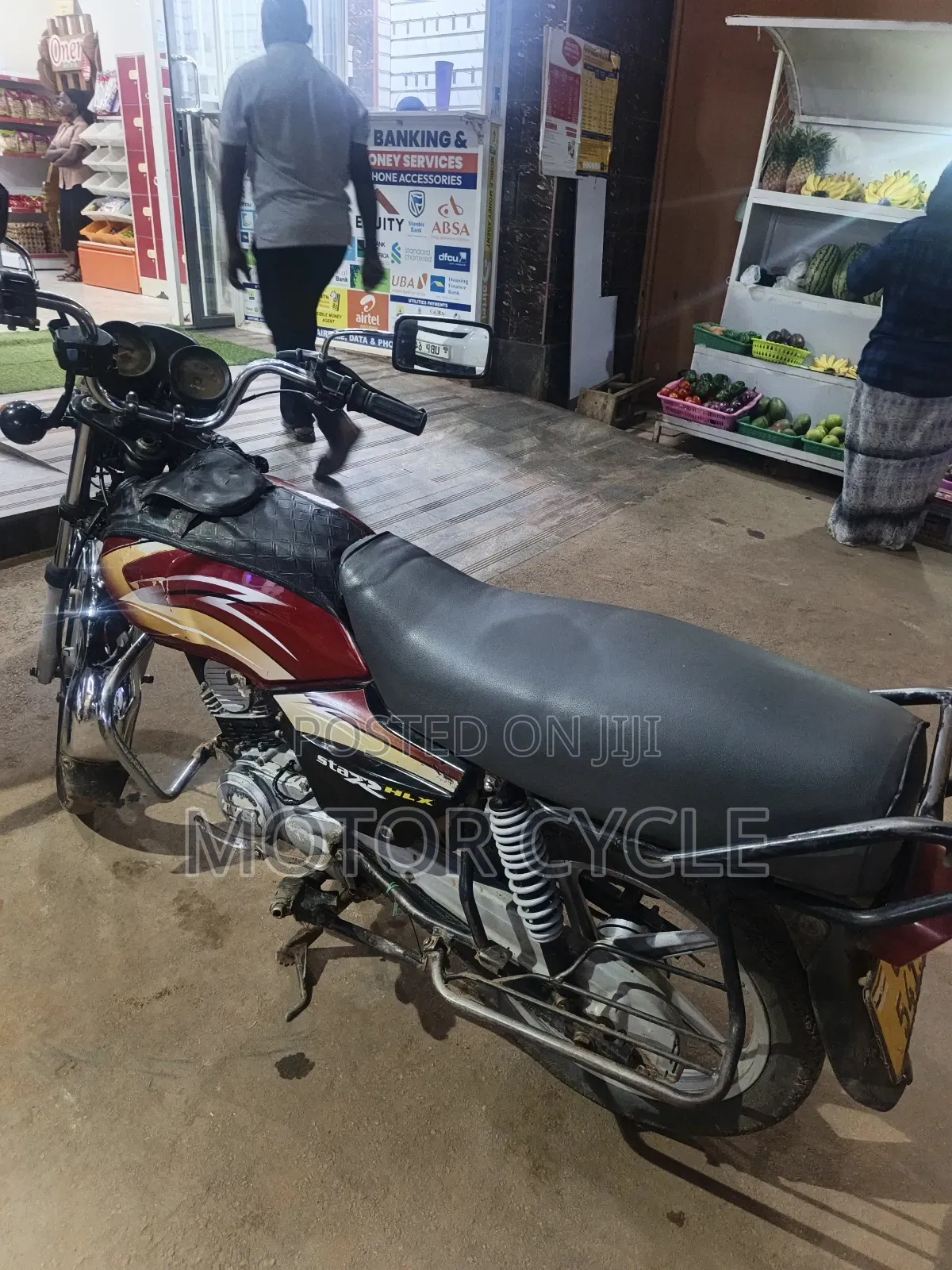 TVS XL 100 2010 Red