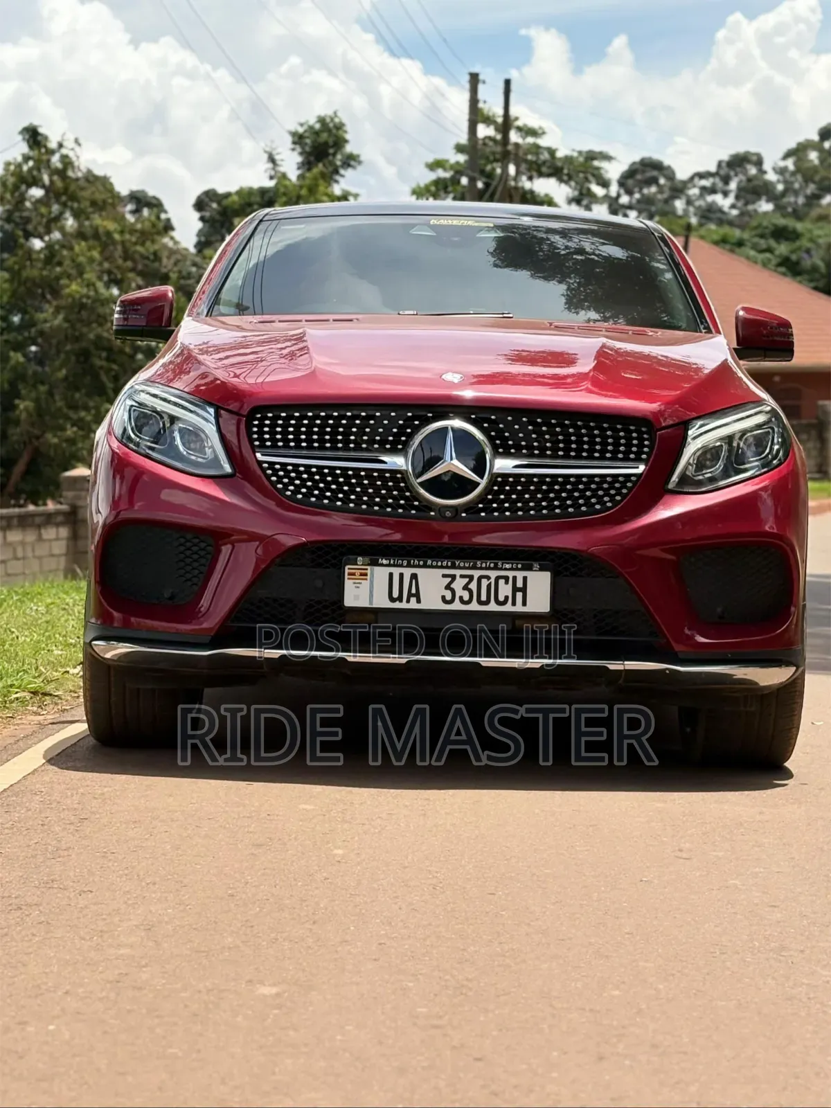 Mercedes-Benz GLE-Class 2017 Red