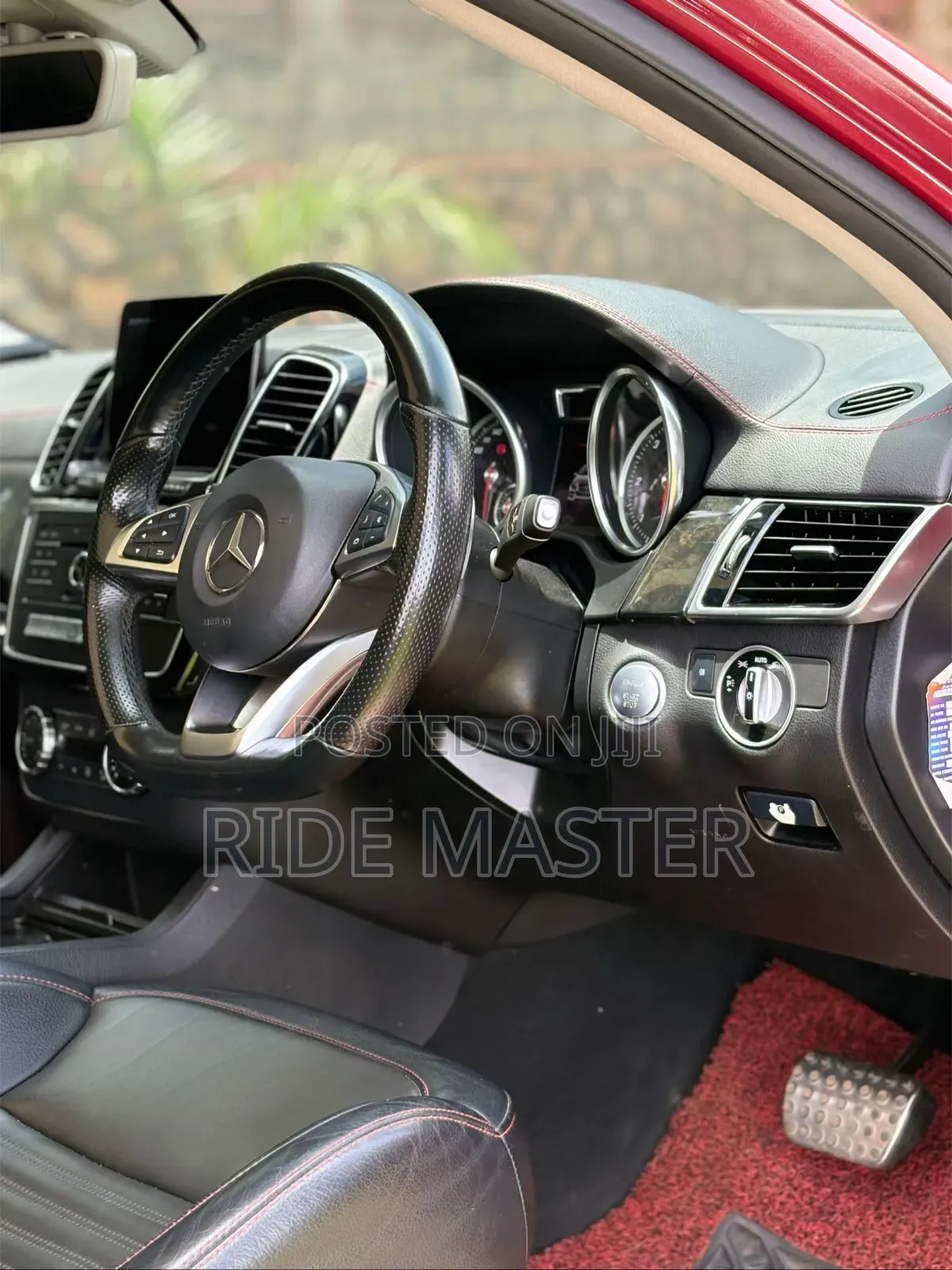 Mercedes-Benz GLE-Class 2017 Red