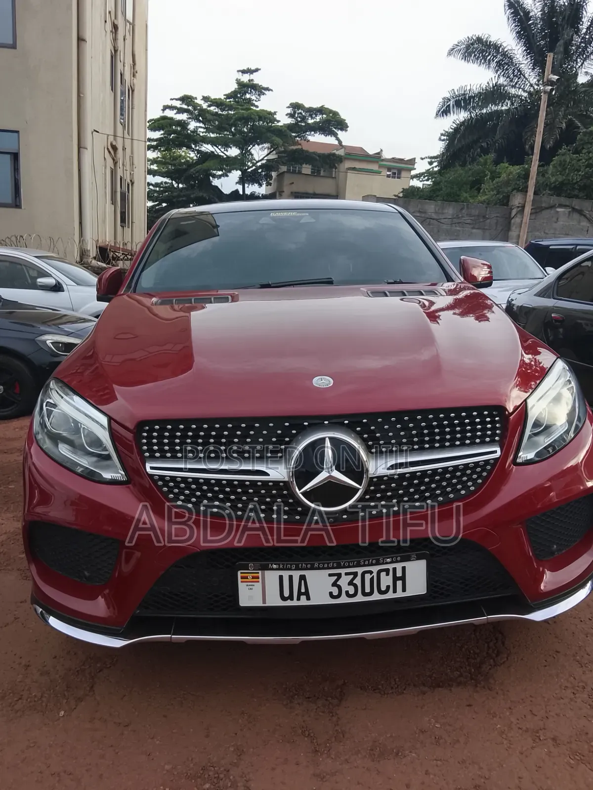 Mercedes-Benz GLE-Class 2016 Red