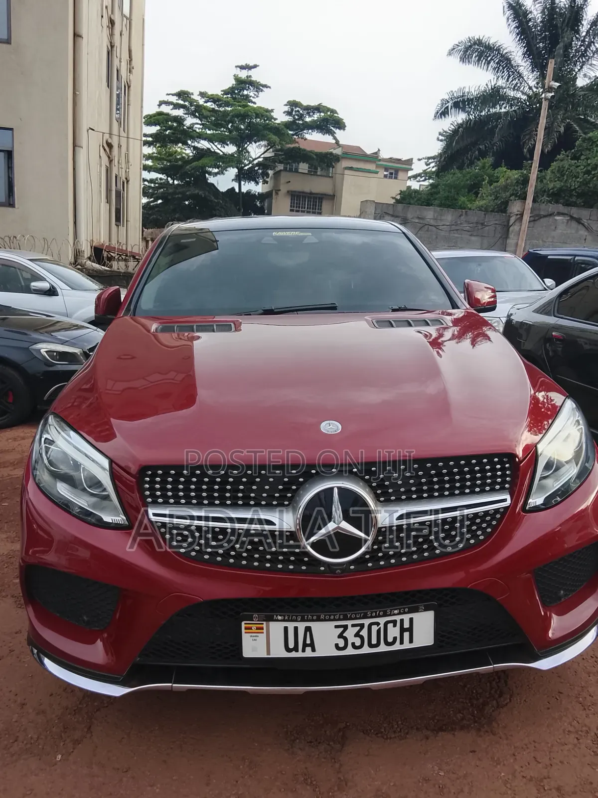 Mercedes-Benz GLE-Class 2016 Red
