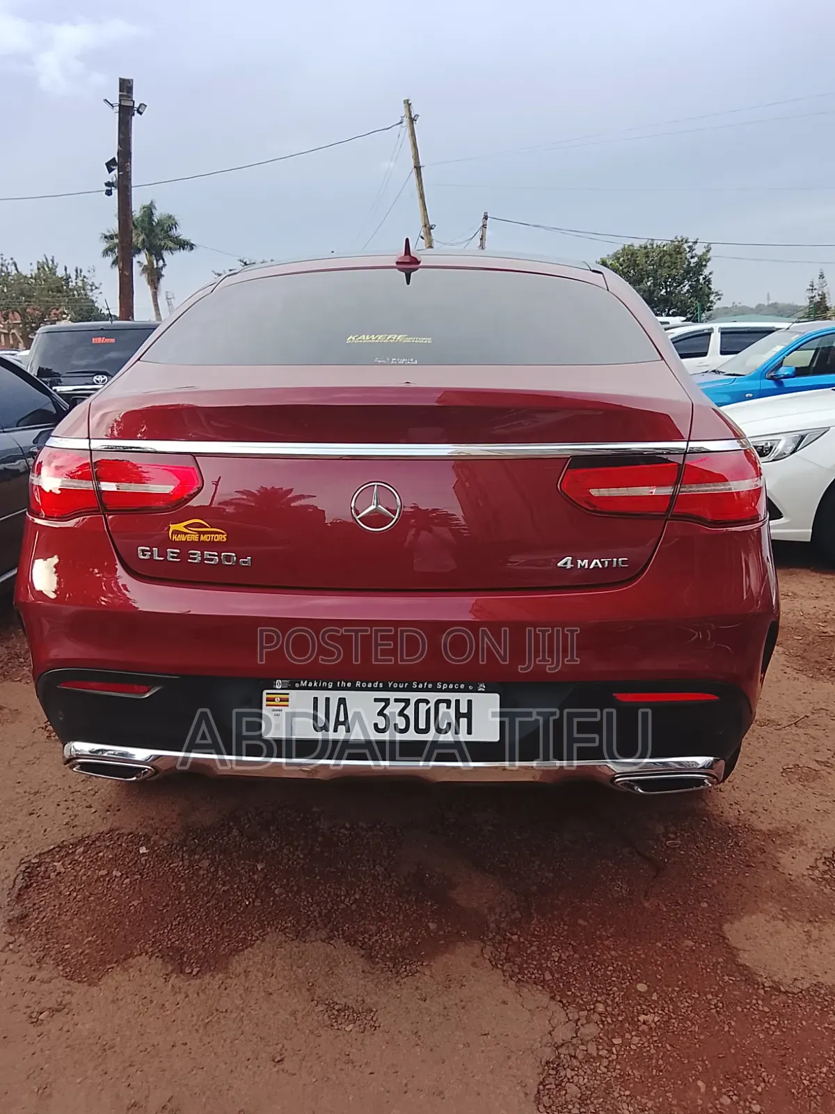 Mercedes-Benz GLE-Class 2016 Red
