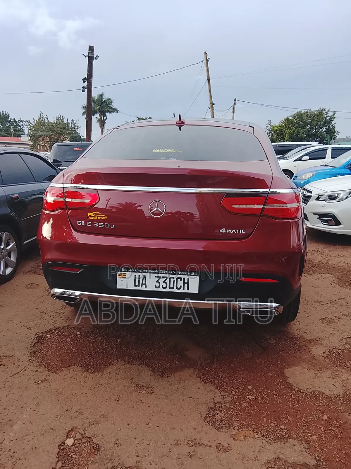 Mercedes-Benz GLE-Class 2016 Red