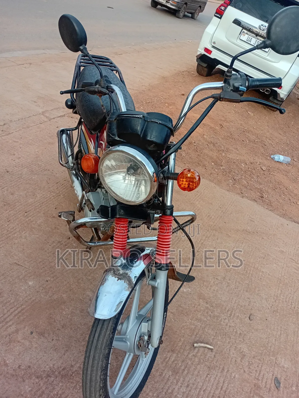 TVS XL 100 2024 Red