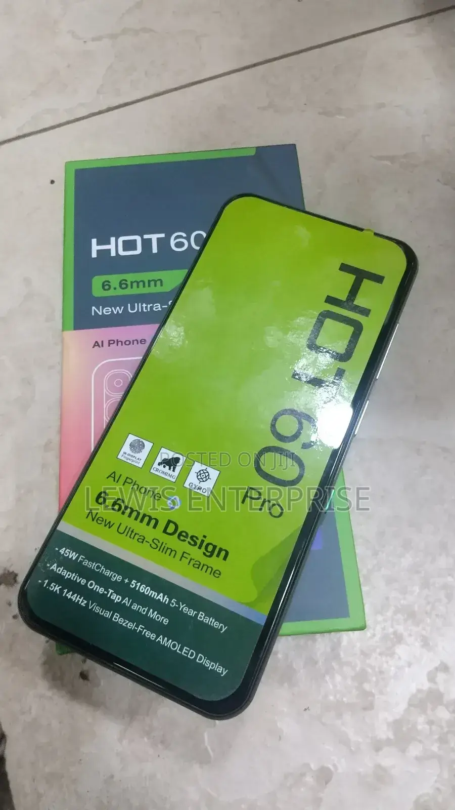 New Infinix Hot 60 Pro 256 GB Green