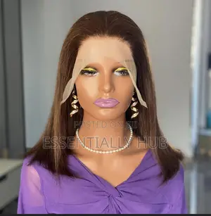 Human Hair Wigs-B0b Color 2# 14 Inches