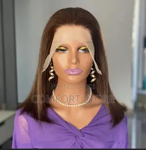 Human Hair Wigs-B0b Color 2# 14 Inches