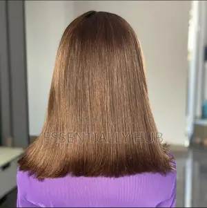 Human Hair Wigs-B0b Color 2# 14 Inches