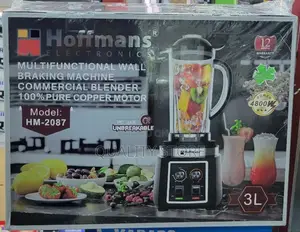 Hoffmans Commercial Electric Blender 3 L Hm-2087