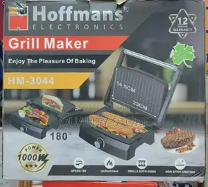 Hoffmans Electric Grill Maker Hm-3044