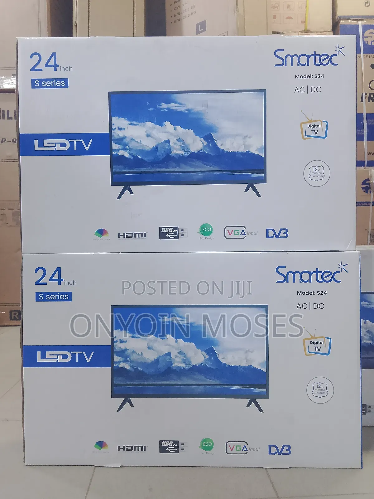 Digital 24 Inches Smartec Flat Screen Tv