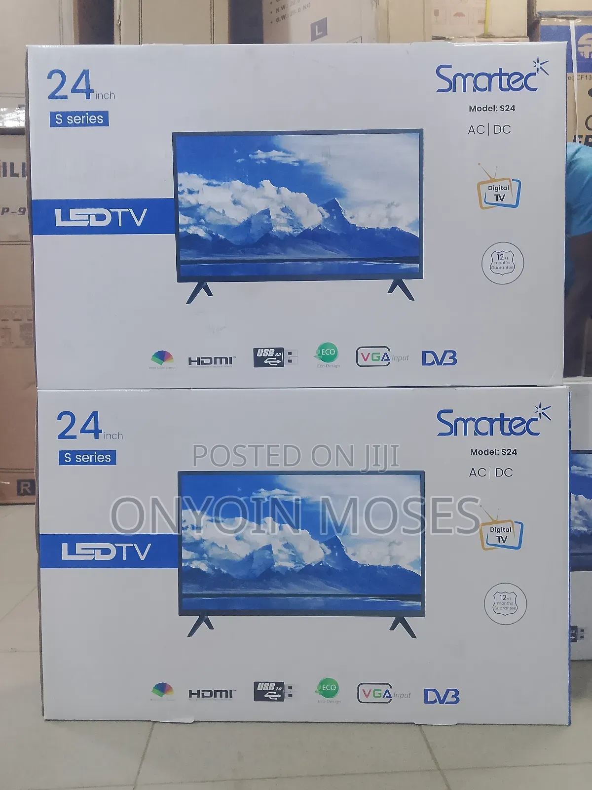 24 Inches Smartec Digital Tv With Free to Air