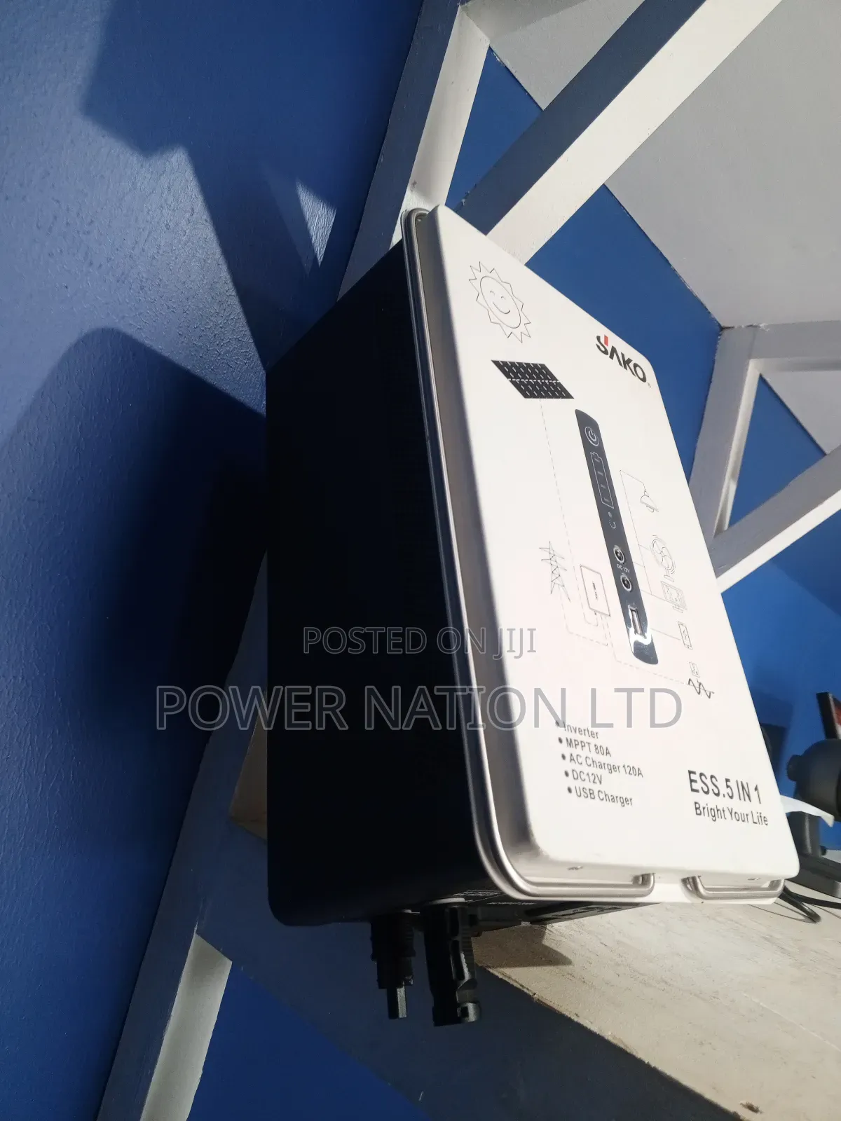 All in One 1kwh Lithium Battery 300w Sako Solar/Ac Power Station